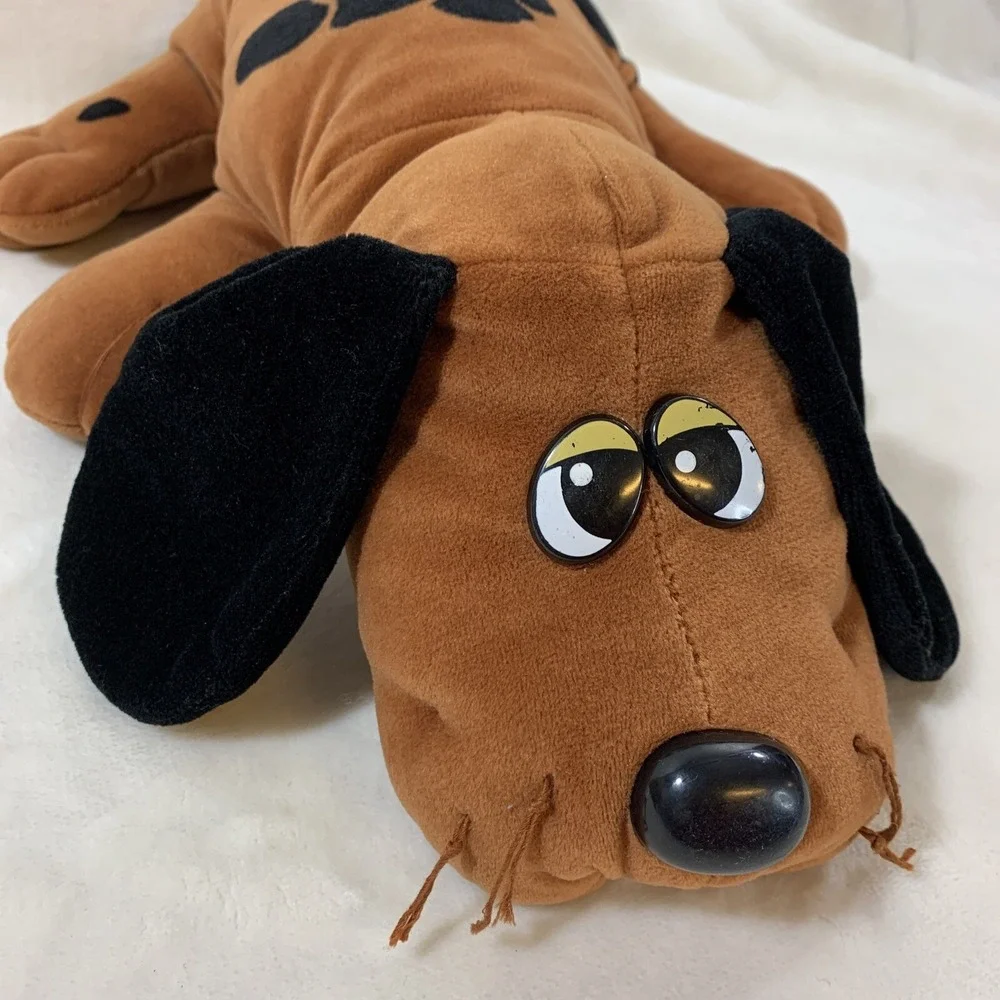 Tonka Pound Puppy Dark Brown Vintage 1985 Pound Puppies 18